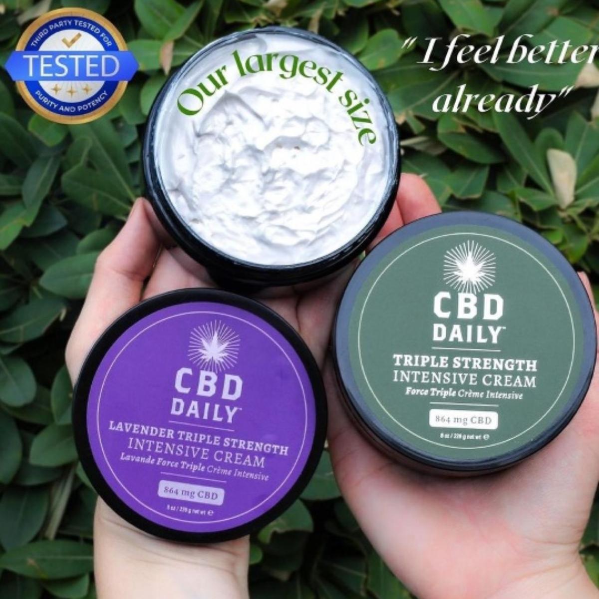 Product Image of CBD Daily Intensive Cream Triple Strength